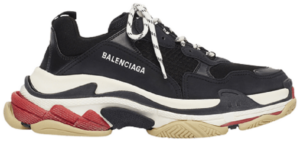 Giày Balenciaga Triple S Sneaker 'Black Red' 533882-W09OM-1000