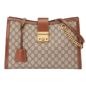 Túi Gucci Padlock Medium GG Shoulder GG Supreme Canvas Beige ‎479197-KHNKG-8534