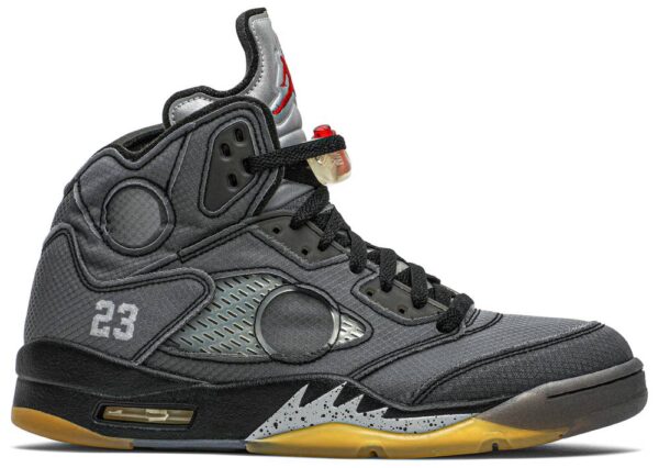 Giày Nike OFF-WHITE x Air Jordan 5 Retro SP 'Muslin' CT8480-001