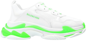 Giày Balenciaga Triple S Sneaker 'White Fluo Green' 536737 W2CA3 3890