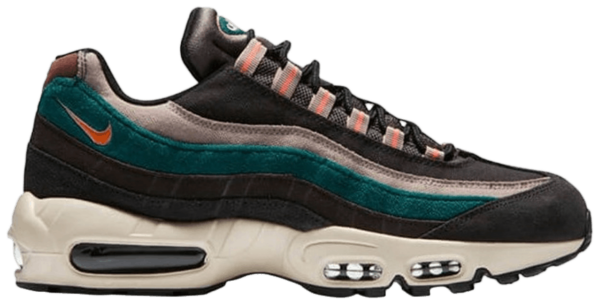 Giày Nike Air Max 95 Premium Oil Grey Teal 538416-018