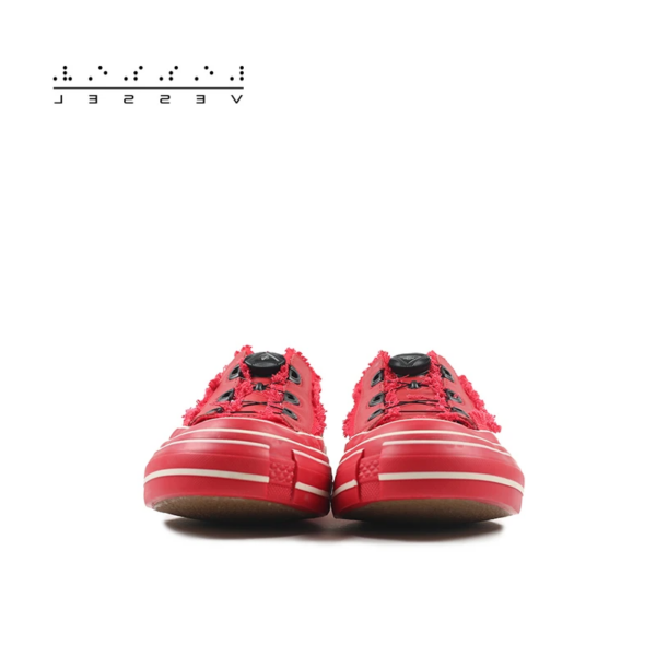 Giày Xvessel Peace By Piece Crimson Red xVESSEL x AMG - Ảnh 4