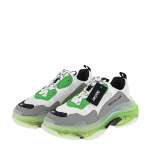 Alternative view of Giày Balenciaga Triple S Sneaker Clear Sole White Green 541624 W2GT1 9042