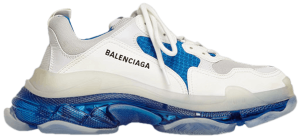 Giày Balenciaga Triple S Sneaker White Blue 541624-W09ON-9169