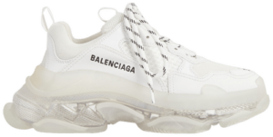 Giày Balenciaga Triple S Sneaker 'Clear Sole White' 541624-W2FB1-9000