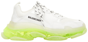 Giày Balenciaga Triple S 'White Fluo Yellow' 541624 W2FR1 9073