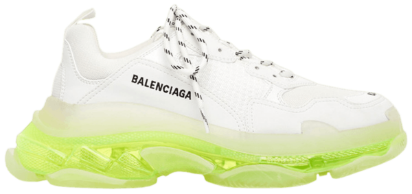 Giày Balenciaga Triple S 'White Fluo Yellow' 541624 W2FR1 9073