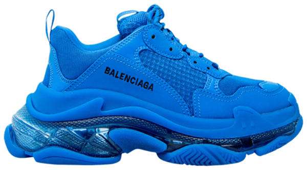 Giày Balenciaga Triple S Sneaker Clear Sole Deep Blue 541624-W2GA1-4210