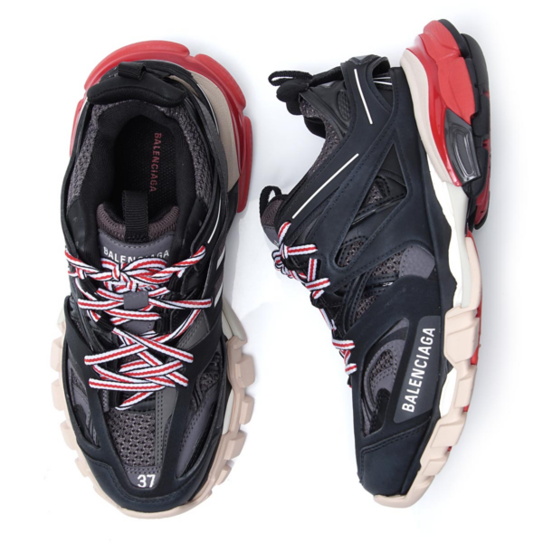 Giày Balenciaga Wmns Track Trainer Black Red 542436-W1GB6-1002 - Ảnh 3