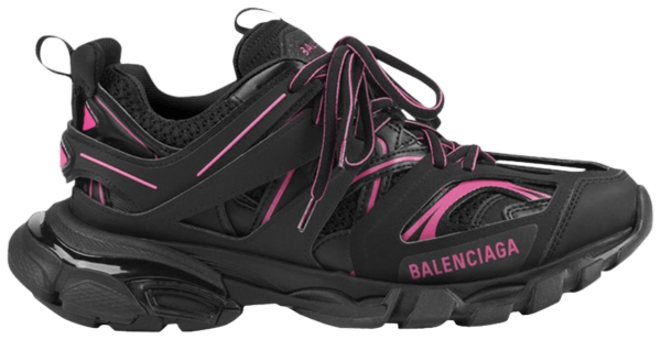 Giày Balenciaga Wmns Track Sneaker 'Black Neon Pink' 542436-W3AC2-1055