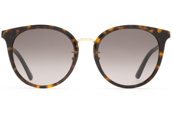 Kính Gucci Brown Shaded Round Ladies GG0204SK-002