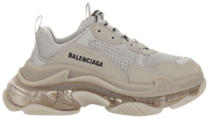 Giày Balenciaga Triple S Sneaker Clear Sole Beige 544351 W2GA1 9002
