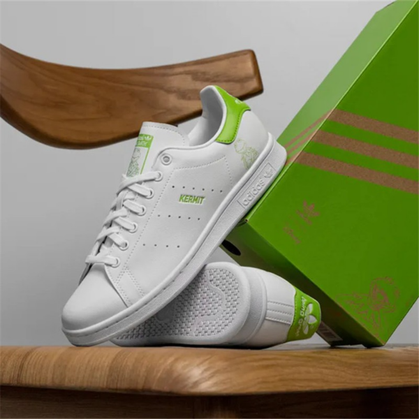 Giày Adidas The Muppets x Stan Smith 'Kermit The Frog' FX5550 - Ảnh 3
