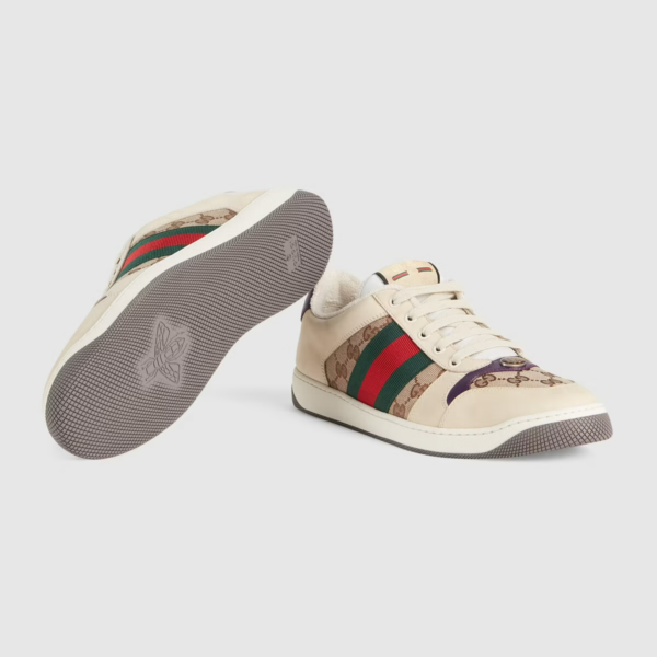 Giày Gucci Men's Screener sneaker 546551-HVKI0-9765 - Ảnh 5
