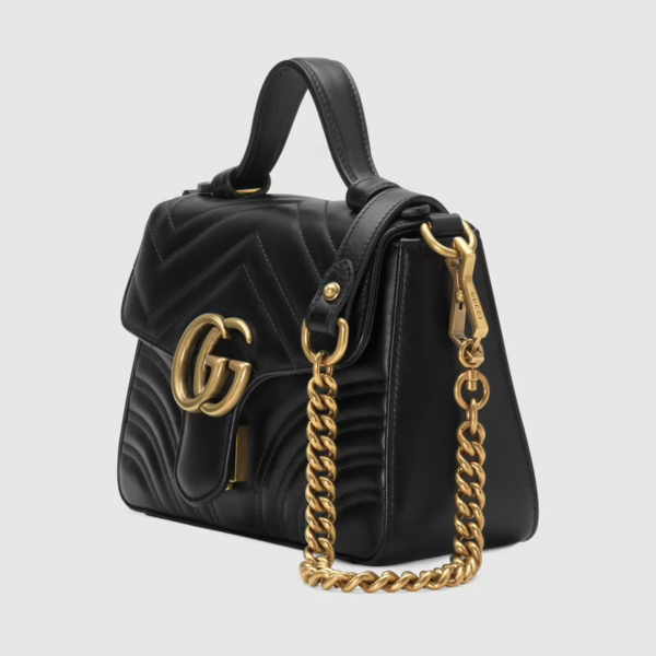 Túi Gucci  Marmont Mini Top Handle Bag 547260-DTDIT-1000 - Ảnh 4