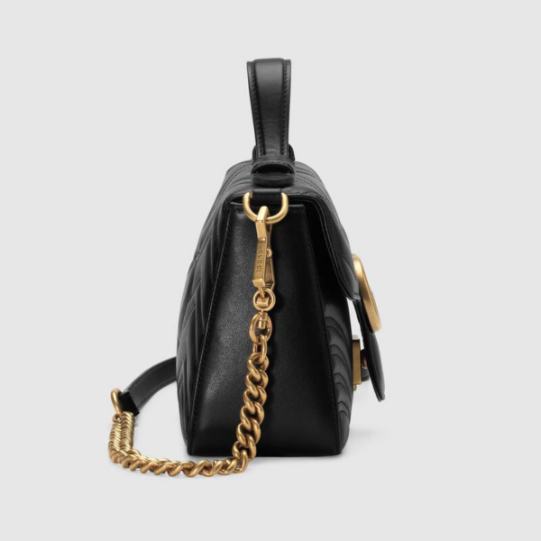 Túi Gucci GG Marmont Mini Top Handle Bag 547260 DTDIT 1000 - Ảnh 3
