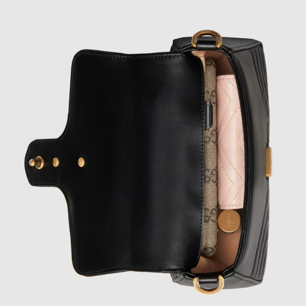 Túi Gucci  Marmont Mini Top Handle Bag 547260-DTDIT-1000 - Ảnh 5