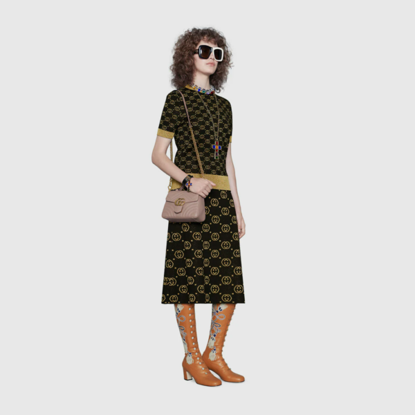 Túi Gucci Marmont Mini Top Handle Bag ‎547260-DTDIT-5729 - Ảnh 8