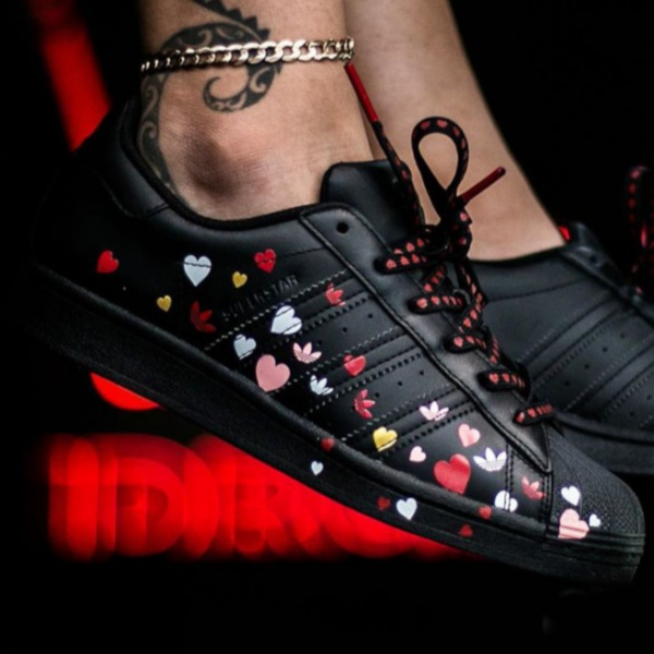 Giày Adidas Wmns Superstar 'Valentine's Day'  FV3288 - Ảnh 3