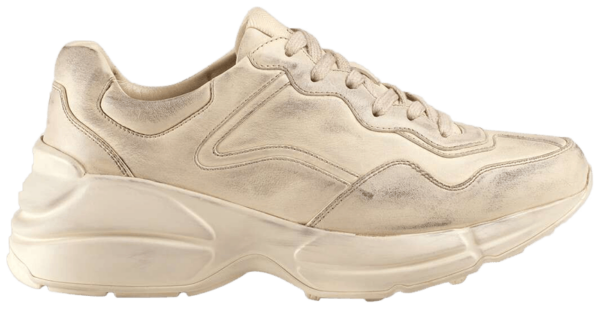 Giày Gucci Wmns Rhyton Distressed Ivory 550046-A9L00-9522