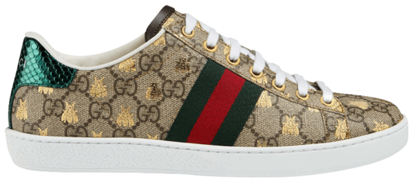 Giày Gucci Wmns Ace GG Supreme 'Bees' 550051-9N050-8465