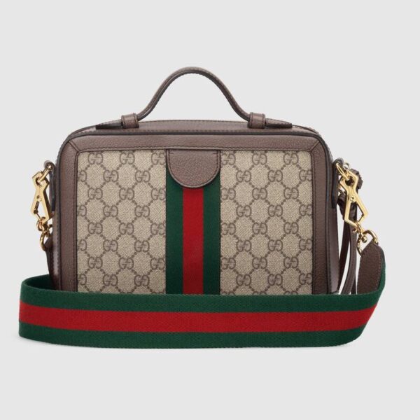 Túi Gucci GG Supreme Ophidia Small Shoulder Bag Beige 550622 K05NG 8745 - Ảnh 3