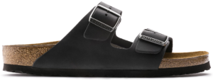 Dep Birkenstock Arizona Oiled Leather 'Black' 552113