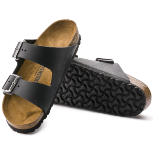 Dep Birkenstock Arizona Oiled Leather 'Black' 552113