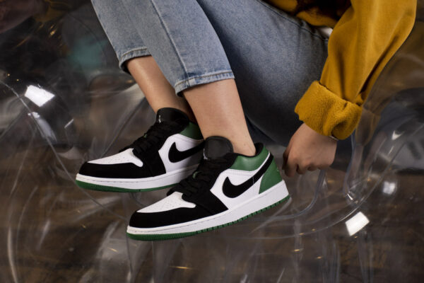 Giày Nike Air Jordan 1 Low "Mystic Green" 553558-113 - Ảnh 5