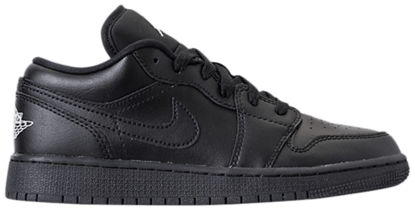 Giày Nike Air Jordan 1 Low GS 'Black' 553560-006