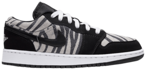 Giày Nike Air Jordan 1 Low GS 'Zebra' 553560-057