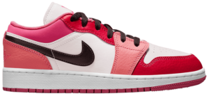 Giày Nike Air Jordan 1 Low GS 'White Pinksicle' 553560-162