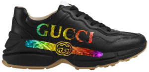 Giày Gucci Wmns Rhyton 'Iridescent Logo' 553608-DRW00-1000