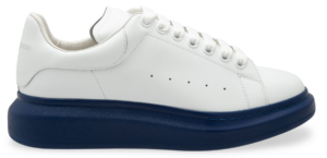 Giày Alexander McQueen Oversized White Paris Blue 553680-WHTQ4-9098
