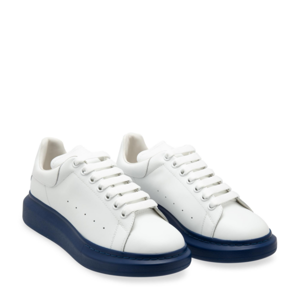 Giày Alexander McQueen Oversized White Paris Blue 553680-WHTQ4-9098 - Ảnh 3