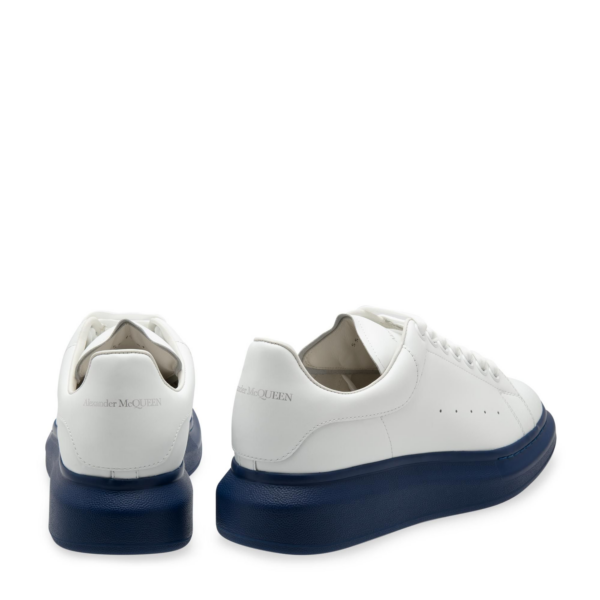 Giày Alexander McQueen Oversized White Paris Blue 553680-WHTQ4-9098 - Ảnh 4