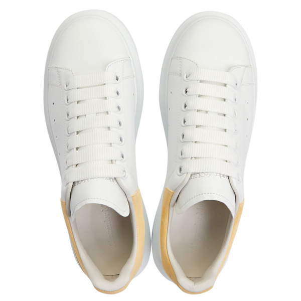 Giày Alexander McQueen Oversized Sneaker 'White Lemon' 553680-WHGP7-9343 - Ảnh 4