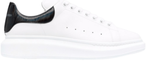 Giày Alexander McQueen Oversized Sneaker 'White Black Iridescent'