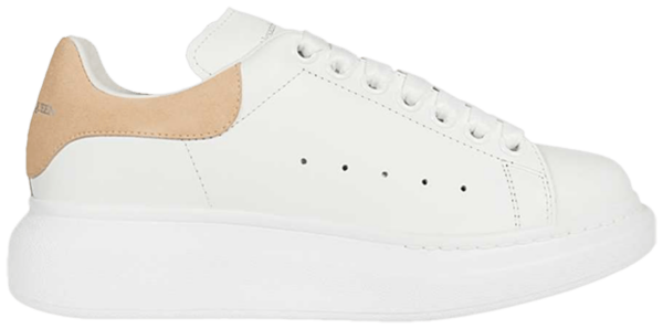 Giày Alexander McQueen Wmns Oversized Sneaker 'White Beige' 553770-WHGP7-9254