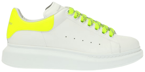 Giày Alexander McQueen Oversized Sneaker 'White Fluo Yellow'