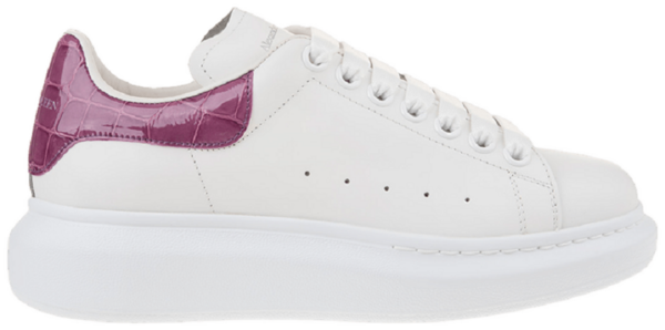 Giày Alexander McQueen 'Crocodile Skin Purple' 553770-WHXMY-9726