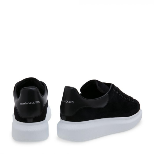 Giày Alexander McQueen Wmns Oversized Sneaker 'Black' 553775-W4FKT-1000 - Ảnh 4