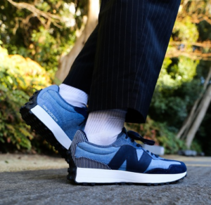 Alternative view of Giày New Balance 327 'Denim' MS327PA