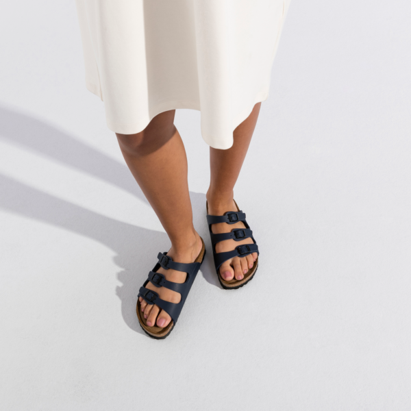 Dep Birkenstock Florida Soft Footbed Birko Flor 'Blue' 554711