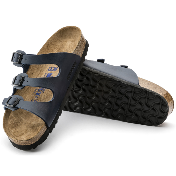 Dep Birkenstock Florida Soft Footbed Birko Flor 'Blue' 554711