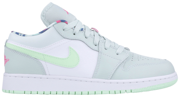 Giày Nike Air Jordan 1 Low GS 'Barely Grey Spruce' 554723-051