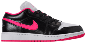 Giày Nike Air Jordan 1 Low GS 'Black Hyper Pink' 554723-061