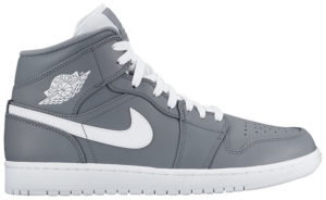 Giày Nike Air Jordan 1 Mid 'Cool Grey' 554724-036