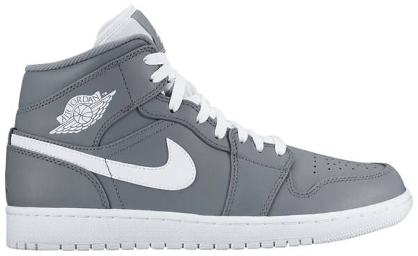 Giày Nike Air Jordan 1 Mid 'Cool Grey' 554724-036