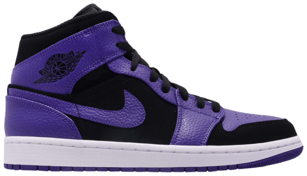 Giày Nike Air Jordan 1 Mid Black 'Dark Concord' 554724-051